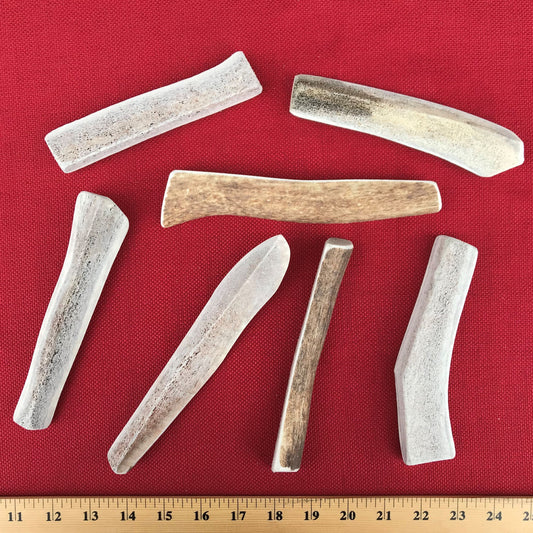 Bulk Medium Split Elk Antler Dog Chew