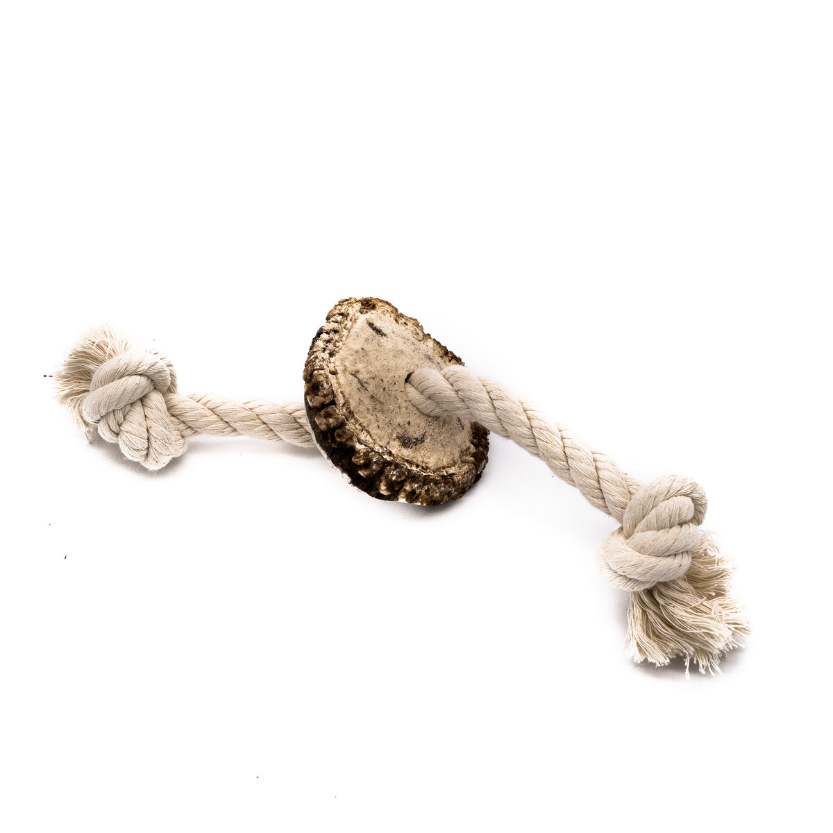 Medium Burr Antler Rope Toy