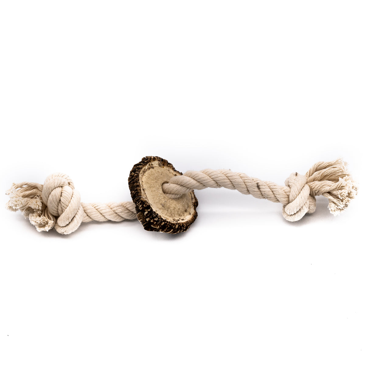 X-Large Burr Antler Rope Toy